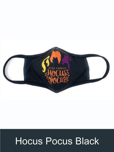 A Bunch Hocus Pocus Face Mask-Mt Logan 5959-Face Mask,flowers,Halloween,Hocus Pocus,Modern Art