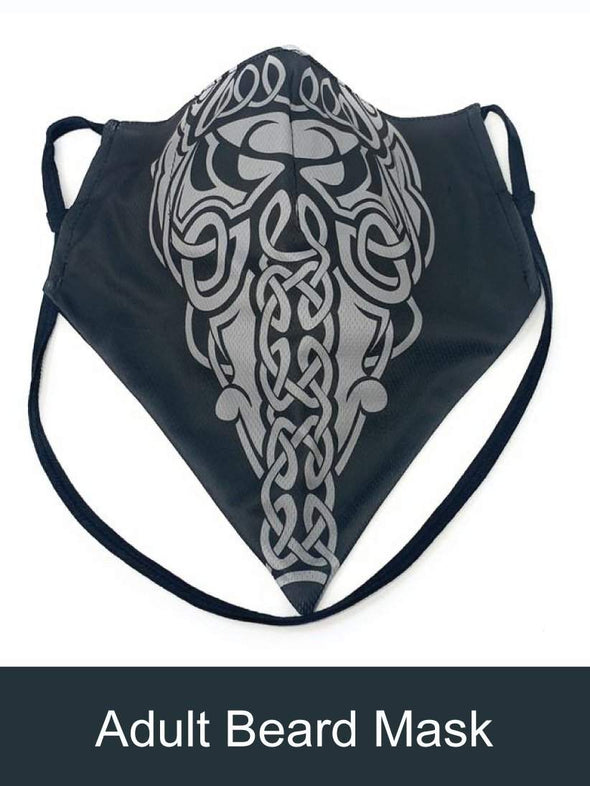 Viking Adult Beard Mask-Mt Logan 5959-symbols