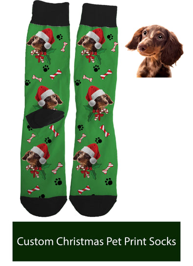 Christmas Dog custom socks-Mt Logan 5959-